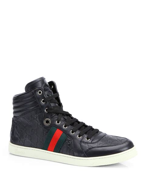 men's gucci sneakers black|men's gucci sneakers clearance.